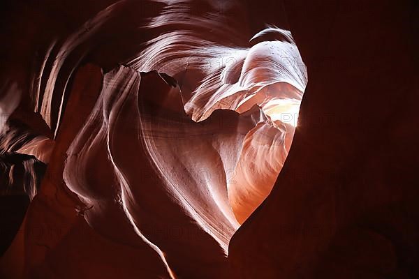 The Heart of antelope canyon,
