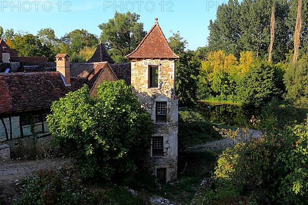 Carennac in the Lot department, Midi-Pyrenees