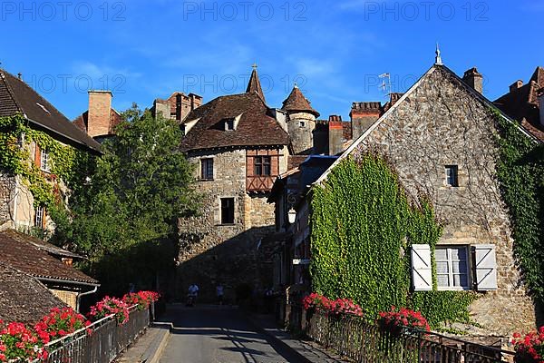 Carennac in the Lot department, Midi-Pyrenees