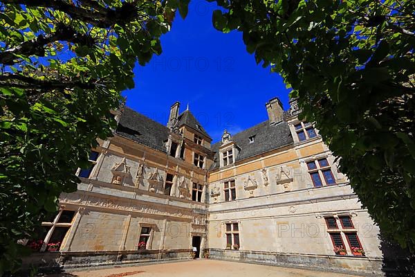 Renaissance Chateau de Montal, near Saint-Cere