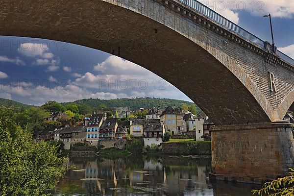 Argentat on the Dordogne, Correze department