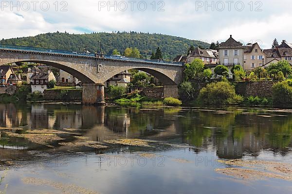 Argentat on the Dordogne, Correze department