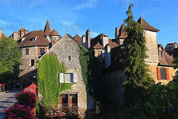 Carennac in the Lot department, Midi-Pyrenees