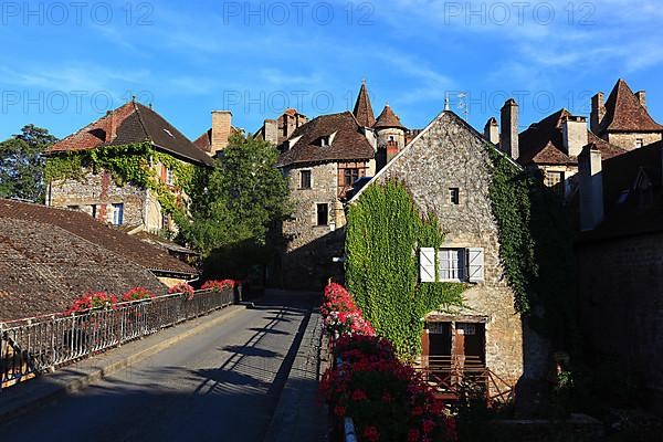 Carennac in the Lot department, Midi-Pyrenees