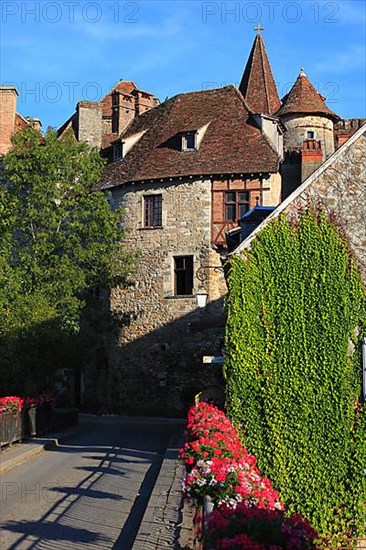 Carennac in the Lot department, Midi-Pyrenees