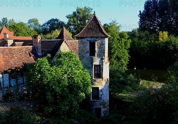 Carennac in the Lot department, Midi-Pyrenees