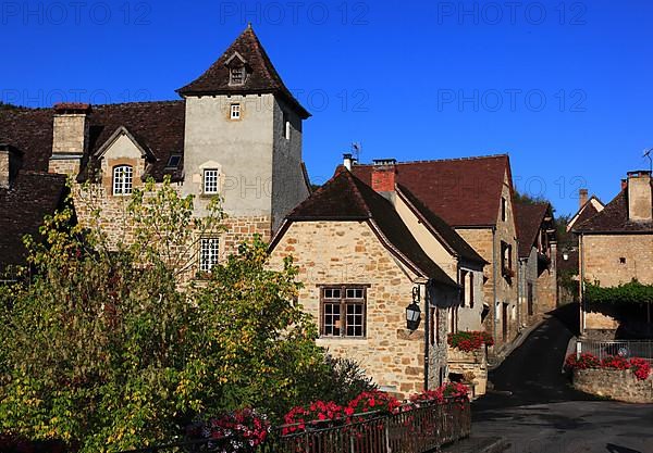 Carennac in the Lot department, Midi-Pyrenees