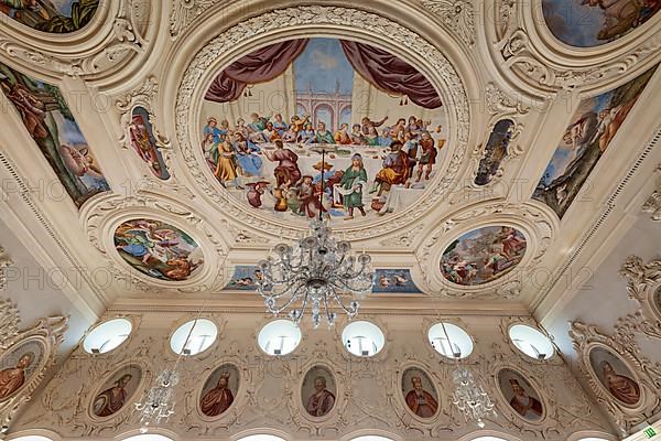 Ceiling Kaisersaal, Corvey Monastery