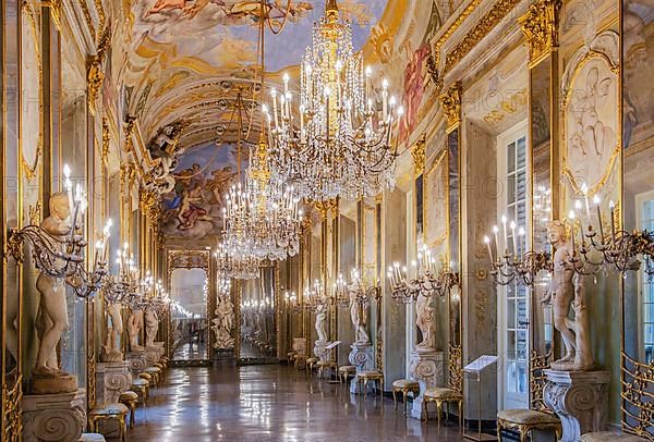 Mirror Gallery in the Royal Palace, Palazzo Reale