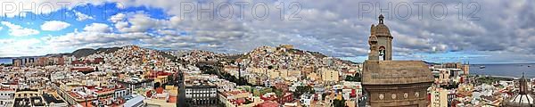 The Santa Ana Cathedral in Las Palmas de Gran Canaria. Las Palmas, Gran Canaria