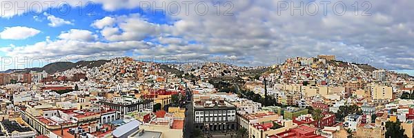 Mirador Casas de colores in Las Palmas de Gran Canaria. Las Palmas, Gran Canaria