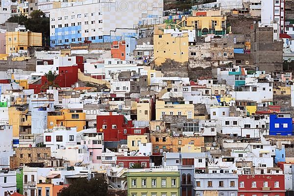 Mirador Casas de colores in Las Palmas de Gran Canaria. Las Palmas, Gran Canaria