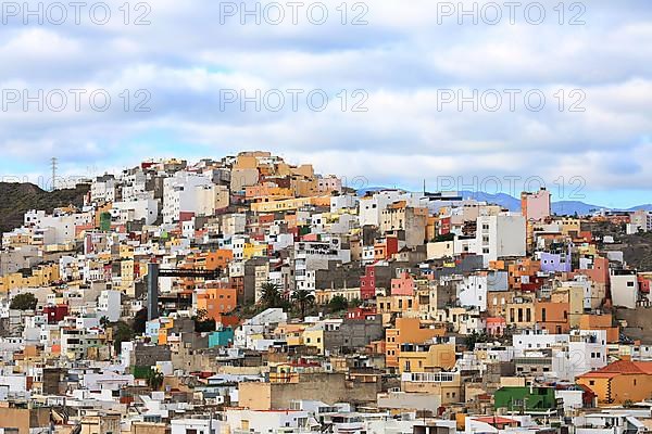 Mirador Casas de colores in Las Palmas de Gran Canaria. Las Palmas, Gran Canaria