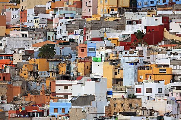 Mirador Casas de colores in Las Palmas de Gran Canaria. Las Palmas, Gran Canaria