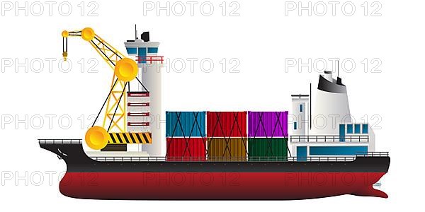 Cargo ship,