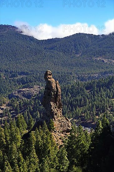 Roque Nublo is a striking basalt rock, and also the highest mountain in Gran Canaria. Las Palmas