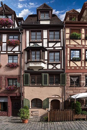 Historic half-timbered house, totally renovated by the Friends of the Old Town