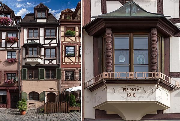 Historic half-timbered house with choir, totally renovated by the Friends of the Old Town