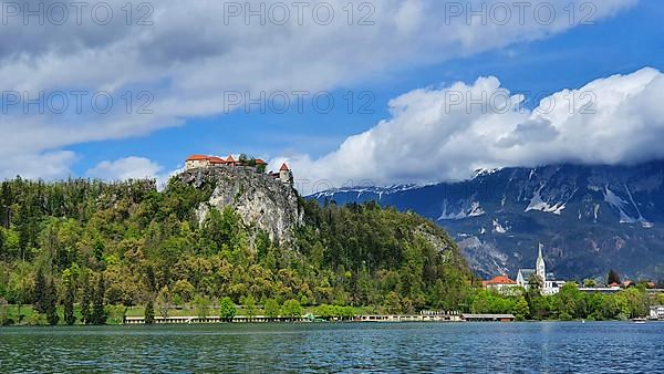 Bled Castle and Church, Lake Bled