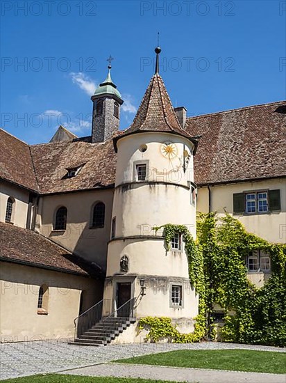 Inner courtyard of the Minster of St. Mary and St. Mark, Marienmuenster