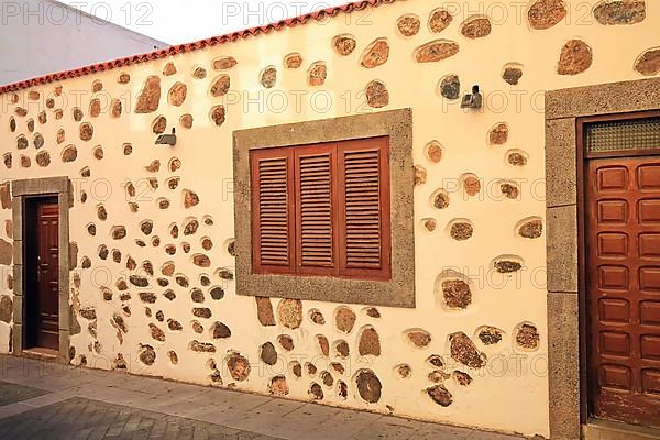 Hystorical town centre of Agueimes in Gran Canaria. Las Palmas, Gran Canaria