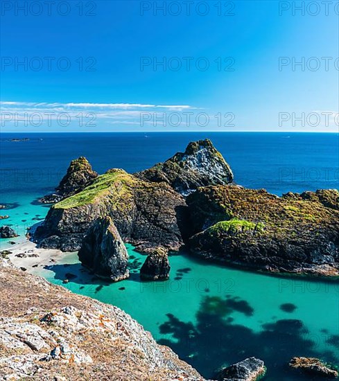 Kynance Cove and Asparagus Island, Cornwall