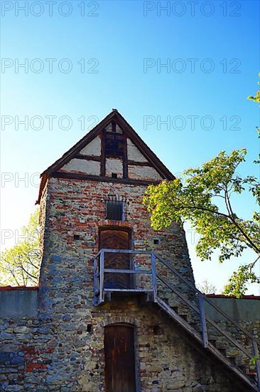 Historic town wall of Bad Saulgau. Sigmaringen, Tuebingen