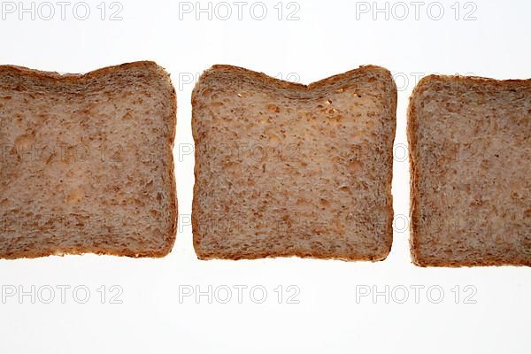 Bread, slices of wholemeal toast