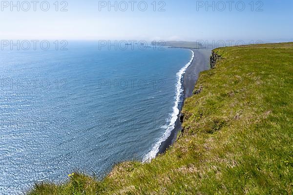 View over Reynisfjara Beach, Black Sand Beach