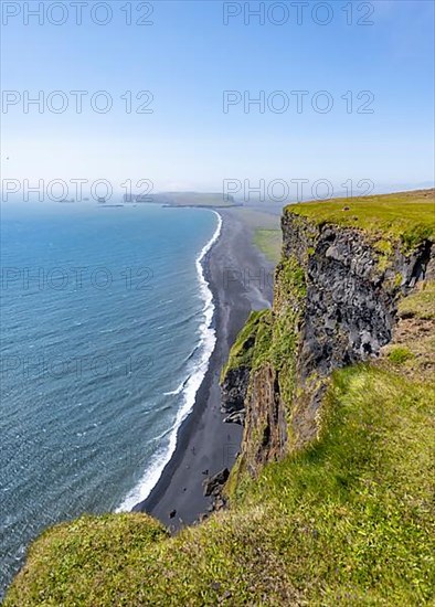 View over Reynisfjara Beach, Black Sand Beach