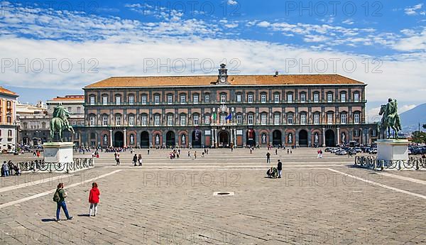 Palazzo Reale, Royal Palace in Piazza del Plebiscito