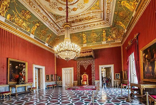 Throne Room in the Royal Palace, Palazzo Reale