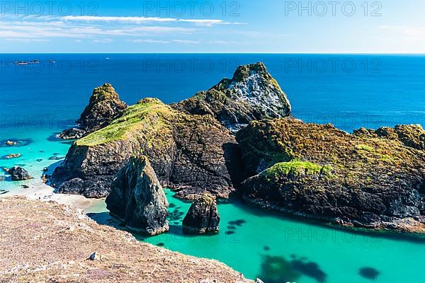 Kynance Cove and Asparagus Island, Cornwall