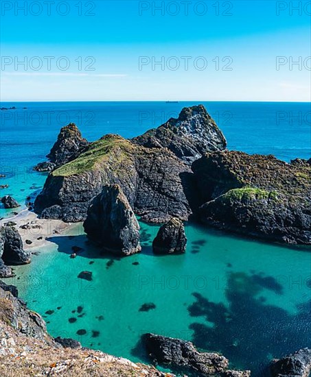 Kynance Cove Mermaid Pool and Cliffs, Cornwall