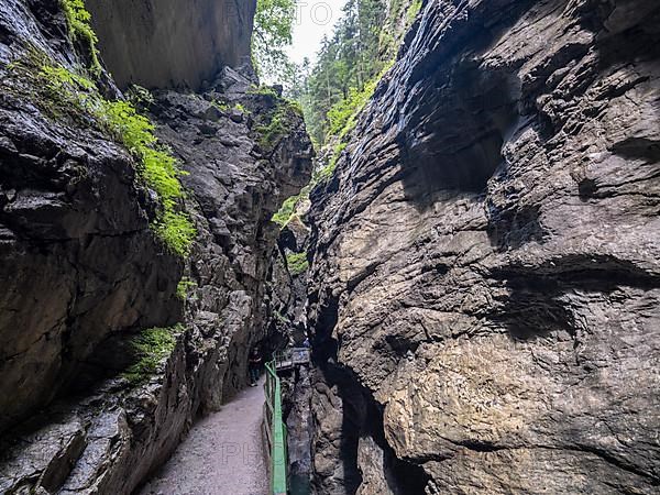 Breitachklamm gorge near Oberstdorf, Oberallgaeu