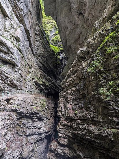 Breitachklamm gorge near Oberstdorf, Oberallgaeu