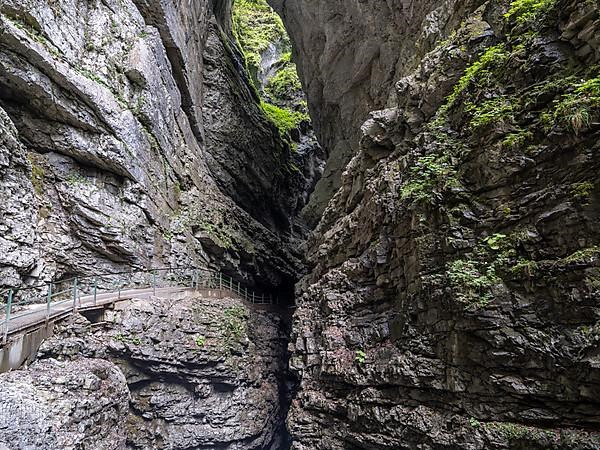 Breitachklamm gorge near Oberstdorf, Oberallgaeu