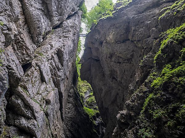 Breitachklamm gorge near Oberstdorf, Oberallgaeu