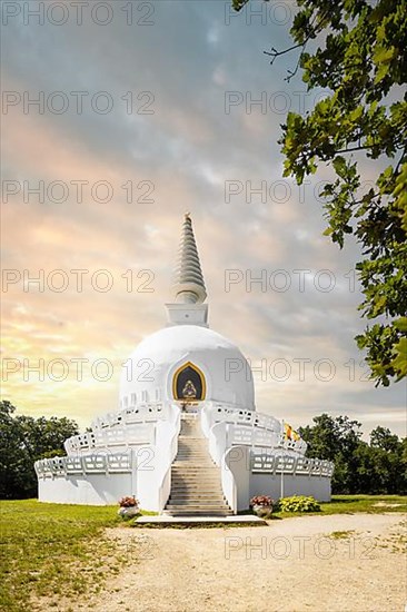 White Peace Stupa Zalaszanto, Buddhist centre