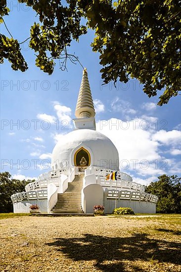 White Peace Stupa Zalaszanto, Buddhist centre