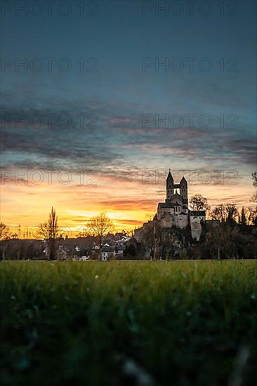 Church of St. Lubentius in Dietkirchen above the Lahn, near Limburg an der Lahn