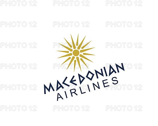 Macedonian Airline, rotated logo