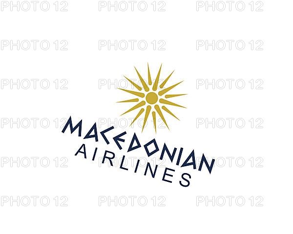 Macedonian Airline, rotated logo