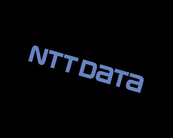 NTT Data, rotated logo