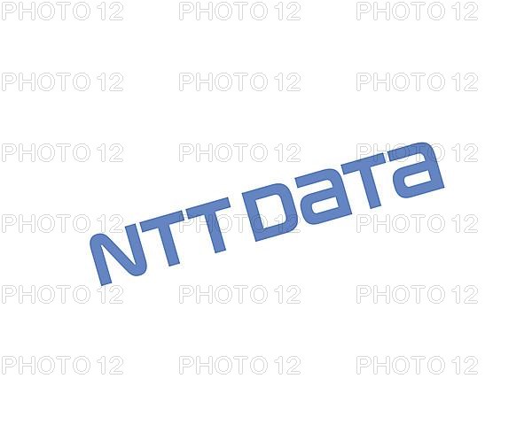 NTT Data, rotated logo