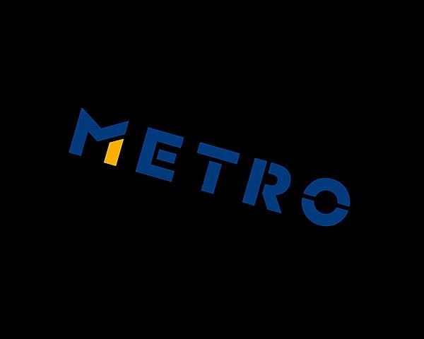 Metro AG, rotated logo