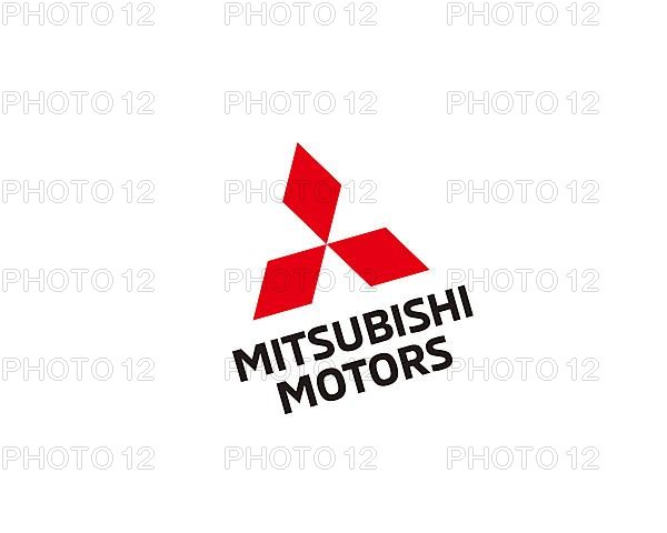 Mitsubishi Motors, rotated logo