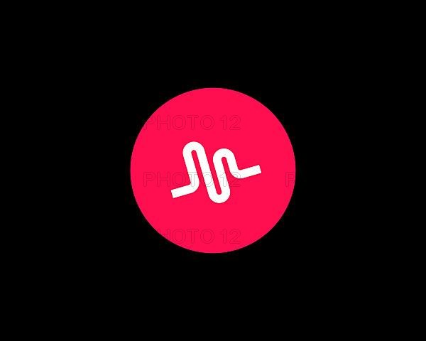 Musical. ly, rotated logo