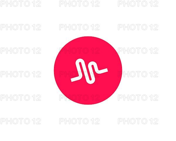Musical. ly, rotated logo