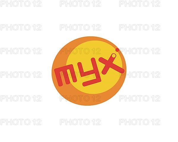 Myx, rotated logo